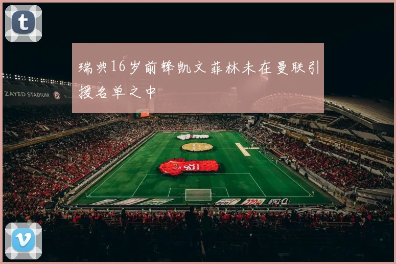 瑞典16岁前锋凯文菲林未在曼联引援名单之中
